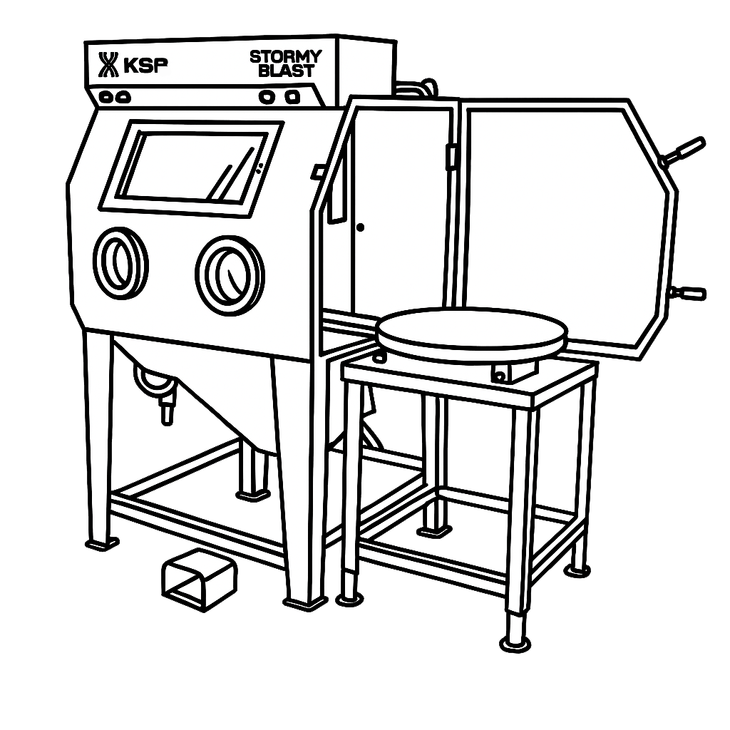 Industrial Sandblasting Machines Konya
